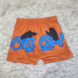 Summer Biker Yoga Jersey Basketball Shorts Plus Size Women Snack Candy Cartoon Shorts Custom Logo Gym Shorts