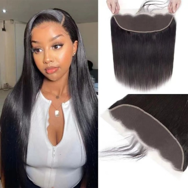 Baolingshop 13*4 Frontal Handmade Lace Closures  Human Hair WIG really hair