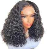 Brazilian Curly Wig 300% Density 4*4 T Lace Color Human Hair