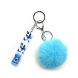Factory Card Puller ATM Contactless Long Nail Plush Key Chains Credit Card Grabber For Long Nails