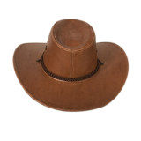 America's most classic cowboy hat imitation leather cowboy hat men's rider hat панама fedora hat Panama rope accessories