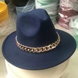 Natural Color Fedora Hats Men's Hats Women Felt Jazz Ring Buckle Accessories Panama Fedora Hats шляпаженская