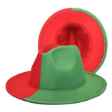 Purple fedoras wide brim hat Panama felt hat for male jazz hat church top cap british women fedoras hats for men шляпа женская