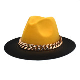 Purple fedoras wide brim hat Panama felt hat for male jazz hat church top cap british women fedoras hats for men шляпа женская