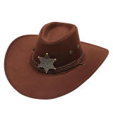 New 17 Stlyes Women Men Western Cowboy Hat For Dad Gentleman Lady Cowgirl Sombrero Hombre Jazz Caps  Dropshipping