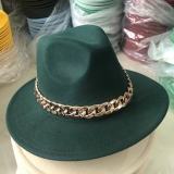 Natural Color Fedora Hats Men's Hats Women Felt Jazz Ring Buckle Accessories Panama Fedora Hats шляпаженская