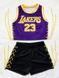 New Summer Women Shorts Suit Basketball Star Number Name Printing Short Sets Casual Sports Two Piece Set Women Sports Suit