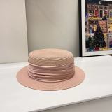 Beach Hat Straw Hat Sun Hat Flat Top Korean Fashion Color Multicolor Ribbon Top Hat Beach Hat Candy Color Sun Hat