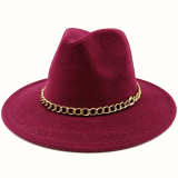 Purple fedoras wide brim hat Panama felt hat for male jazz hat church top cap british women fedoras hats for men шляпа женская