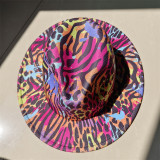 Tie Dye Wholesale Fedora New 3D Graffiti Features Jazz Hats 50 Styles Panama Men and Women Fedora gorras шляпаженская