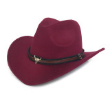 New 17 Stlyes Women Men Western Cowboy Hat For Dad Gentleman Lady Cowgirl Sombrero Hombre Jazz Caps  Dropshipping