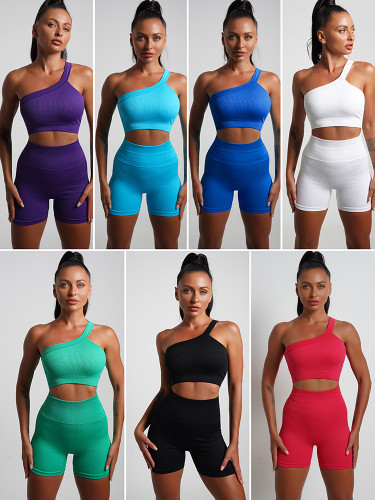 Women's fitness suit high waisted tight sports shorts hip liftin quick drying breathable running training yoga and sportswear