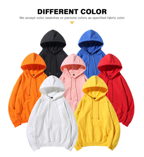 Sharee Custom Embroidery Print Logo Graphic 100% 350g Cotton Hoodie Fall Winter High Quality Unisex Oversized Hoodies