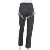 New M23P28695 Sexy Demin Jeans Women's Pants & Trousers Women's Jeans ladies trousers