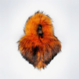 Small Long Faux Fur Heart Shape Hand Bags For Women And Ladies Furry Plush Handbags