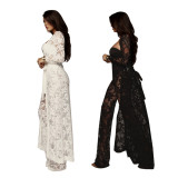 New Arrivals Women's sexy lace women's sets hot lady fashion clothes 2 pieces set women night club clothes