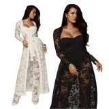 New Arrivals Women's sexy lace women's sets hot lady fashion clothes 2 pieces set women night club clothes