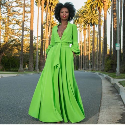 M6206 dropshipping spring clothing solid color dress 2023 buttons lace up maxi dresses women long sleeve elegant long dress