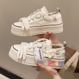 BUSY GIRL KL4532 Factory Custom Logo canvas trendy shoes High Quality shoes women casual shoes for women zapatillas-de-mujer
