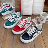 BUSY GIRL BX4813 Custom shoes women canvas sneakers ladies flat distressed sneaker zapatillas star casual shoes for women