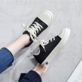 2023 low-top ladies original casual sneakers thick sole skate board shoes women designers students canvas shoes