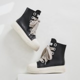 Height Increasing Canvas Shoes Camouflage New Style High Top Luxury Footwear Women Casual Boots Shoes Ladies Flats Shoe