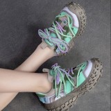 2023 tyre clunky sole female colorful dad old shoes luxury tainers running shoes women designer platform casual sneakers