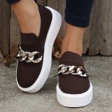 Whole sale lace-up platform white sports shoes for women ladies walking style shoes