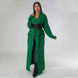 Women Clothing Winter Product 2023 Hot Selling Women's V Neck Sweaters Cardigan Sweater Coats Long Coat for Women