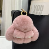 2022 dead rabbit cheap fashion Car keychain pendant cute lady Instagram plush doll rabbit bag pendant dead rabbit