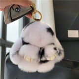 2022 dead rabbit cheap fashion Car keychain pendant cute lady Instagram plush doll rabbit bag pendant dead rabbit