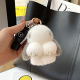 2022 dead rabbit cheap fashion Car keychain pendant cute lady Instagram plush doll rabbit bag pendant dead rabbit