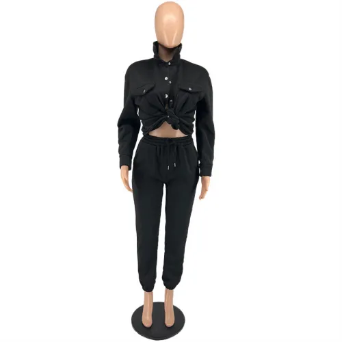 wholesale fall 2023 women clothes boutique designer clothing women sexy 2023 new arrivals street 2 piece pants set for boutique