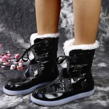 Short Fluff Winter Ankle Boots Womens Fluffy Women House Winter Warm Sneaker Indoor Slippers