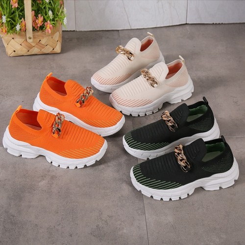 Fashion Wedges Platform Sneakers Shoes Women Thick Bottom Women Flats Loafers Woman Casual Size 42 Walking Mujer Zapatillas