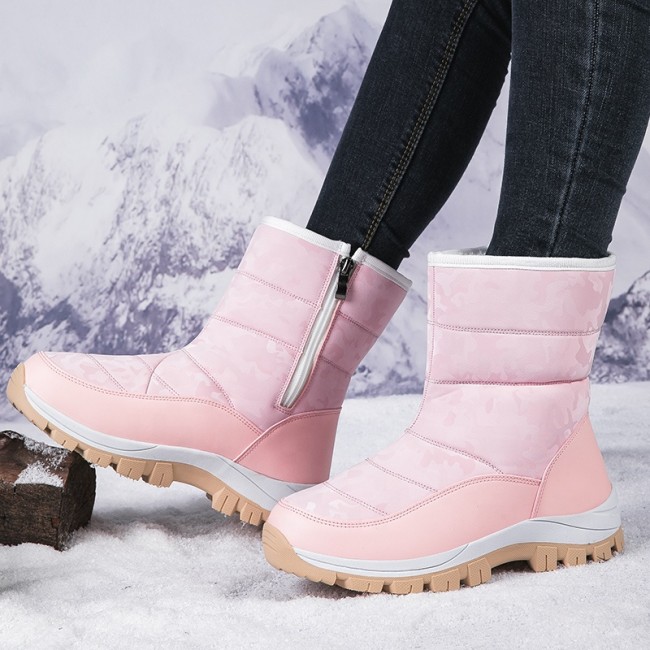 Hot Selling Ladies Fashion Shoes For Women New Style Water Proof Winter Warm Boots Women Shoe