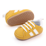 High quality soft TPR sole prewalker baby toddler boy shoes first walking baby shoes