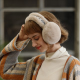 Cheap warm women foldable winter fur ear muffs for girls