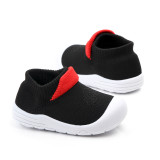 Spring and autumn Baby Soft PU Anti Slip Breathable Baby Casual Walking Shoes