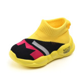 Kid Shoes Sock Shoes Soft Cotton Slip-on Rubber Sole 1-3 Years Kid Outdoor Walking Casual Shoes Unisex for Boys and Girls 2023
