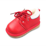 The Latest Popular 100% real Cotton Rubber Outsole Baby Casual Shoes