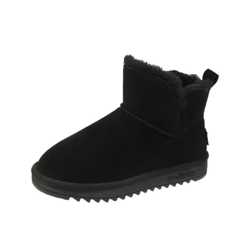 Customized Winter New Women's Plush Casual Snow Boots Factory Price Comfortable Short Snow Boots For Men And Women