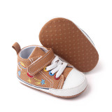 Autumn and Spring Casual Canvas Baby Walking Shoes Soft Sole Anti Slip