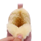 Warm Winter High Quality Baby Boots Toddle Hard Sole Boots Infant Leather Shoe