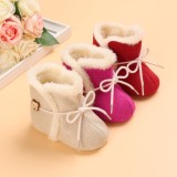ODM toddler shoes baby cotton shoes soft sole 0-1 years boys and girls warm snow boots