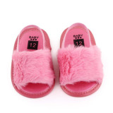 Newborn Sandals Fur Unicorn Design Baby Walker for 0-1T Baby Casual Shoes