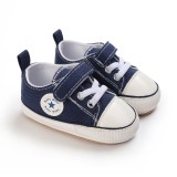 Baby shoes rubber sole non-slip canvas shoes ODM 0-1 years for boys and girls toddler shoes