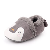 Baby Boys Girls Soft Plush Slippers Animal Boots Toddler Infant Crib Shoes Winter House Shoes