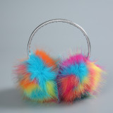 2022 Hot Sale Warm earmuffs Winter earmuff Color anti-cold imitation rabbit hair wearing winter earmuffs