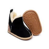 Warm Winter High Quality Baby Boots Toddle Hard Sole Boots Infant Leather Shoe